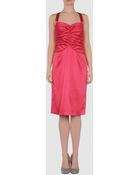 John Galliano Short Dress - Lyst