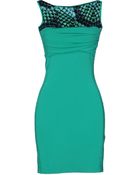 Just Cavalli Short Dress - Lyst