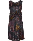 M Missoni Short Dress - Lyst
