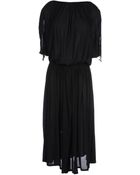 MICHAEL Michael Kors 34 Length Dress - Lyst