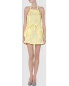 Replay Skirt Dungaree - Lyst