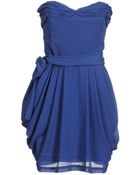 Daniele Alessandrini Short Dress - Lyst