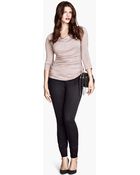 H&M Stretch Trousers - Lyst
