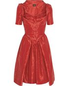 Vivienne Westwood Anglomania Monday Crinkled-Taffeta Dress - Lyst