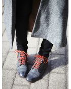 Free People Skyfall Lace Up Boot - Lyst