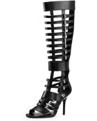 MICHAEL Michael Kors Wesley Heeled Gladiator Boot - Lyst
