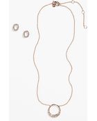 Alexis Bittar Boxed Stud Earrings Necklace Set - Lyst