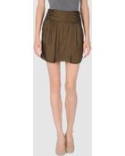 American Retro Mini Skirt - Lyst