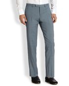Armani Wool-Blend Dress Pants - Lyst