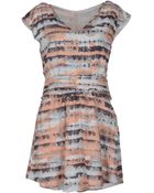 By Zoé Short Dress - Lyst