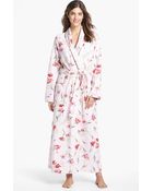 Carole Hochman Designs Fresco Roses Robe - Lyst