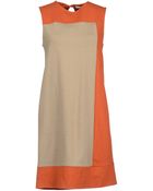Divina Short Dress - Lyst