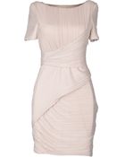Halston Heritage Short Dress - Lyst