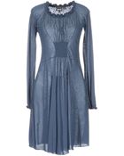 Just Cavalli Short Dress - Lyst