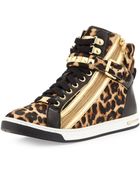 Michael Kors Glam Studded High Top - Lyst