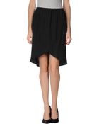 Mm6 By Maison Margiela Knee Length Skirt - Lyst
