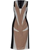Paola Frani Kneelength Dress - Lyst