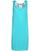 Patrizia Pepe Short Dress - Lyst
