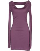 Balmain Short Dress - Lyst