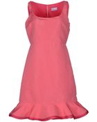 RED Valentino Short Dress - Lyst