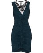 Roberto Cavalli Short Dress - Lyst