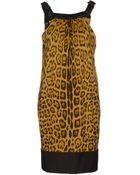Roberto Cavalli Short Dress - Lyst