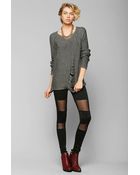 Urban Outfitters Sparkle Fade Meshinset Legging - Lyst