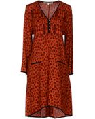 Veronica Beard Short Dress - Lyst