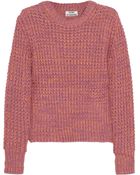 Acne Studios Lia Twist Chunky Knit Cotton Sweater - Lyst