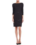 Elie Tahari Clarabel Ribbontrim Sheath Dress - Lyst