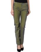 Levi's Denim Trousers - Lyst