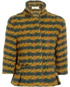 Marni Woven Wool Blend Jacket - Lyst