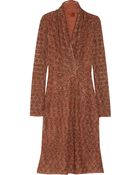 Missoni Metallic Crochet Knit Dress - Lyst