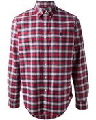 Ralph Lauren Blue Label Plaid Shirt - Lyst