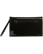 Valentino Handbag Punkouture Clutch with Studs - Lyst