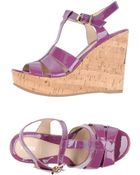 Fendi Wedge - Lyst