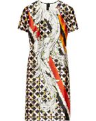 Peter Pilotto Kado Printed Silk Dress - Lyst