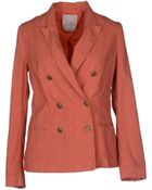 Gold Case Blazer - Lyst