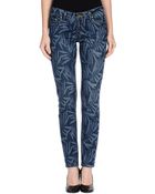 Paige Denim Trousers - Lyst