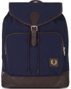 Fred Perry Canvas Backpack - Lyst