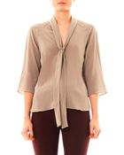 Freda Bene Silk Blouse - Lyst