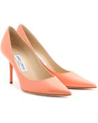 Jimmy Choo Agnes Patentleather Pumps - Lyst