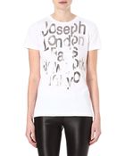 Joseph Graphic Cotton T-shirt - Lyst