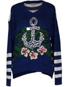 Juicy Couture Long Sleeve Sweater - Lyst