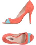 Lauren by Ralph Lauren Pumps With Open Toe - Lyst