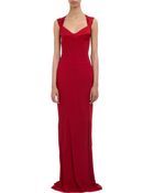 Narciso Rodriguez Fitted Sweetheart Gown - Lyst