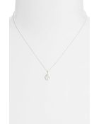 Nunu Designs Small Initial Pendant Necklace - Lyst