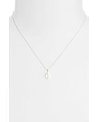 Nunu Designs Small Initial Pendant Necklace - Lyst