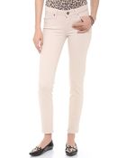 Paige Skyline Ankle Peg Jeans - Lyst