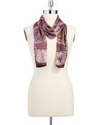 Echo Garden Paisley Scarf - Lyst